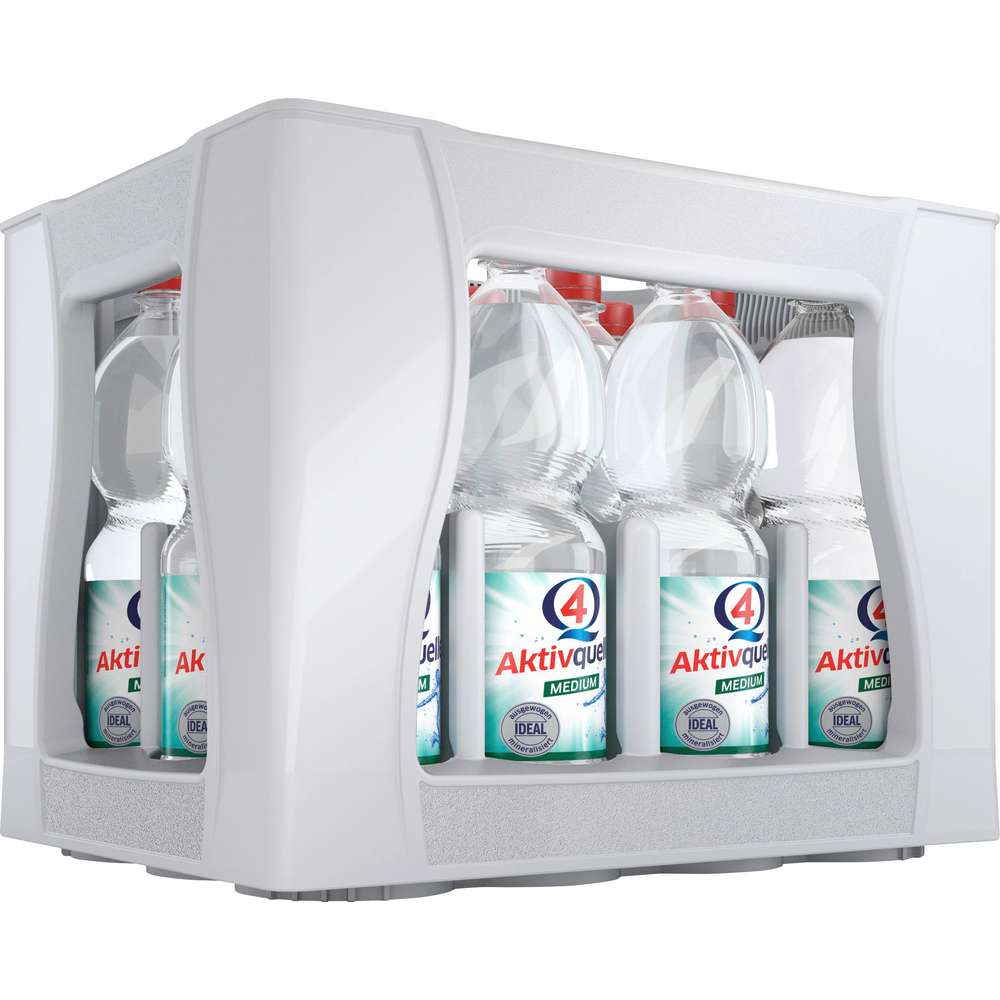 Produktabbildung Odenwald Quelle Q4 Mineralwasser, Medium (12x 1,000 Liter)