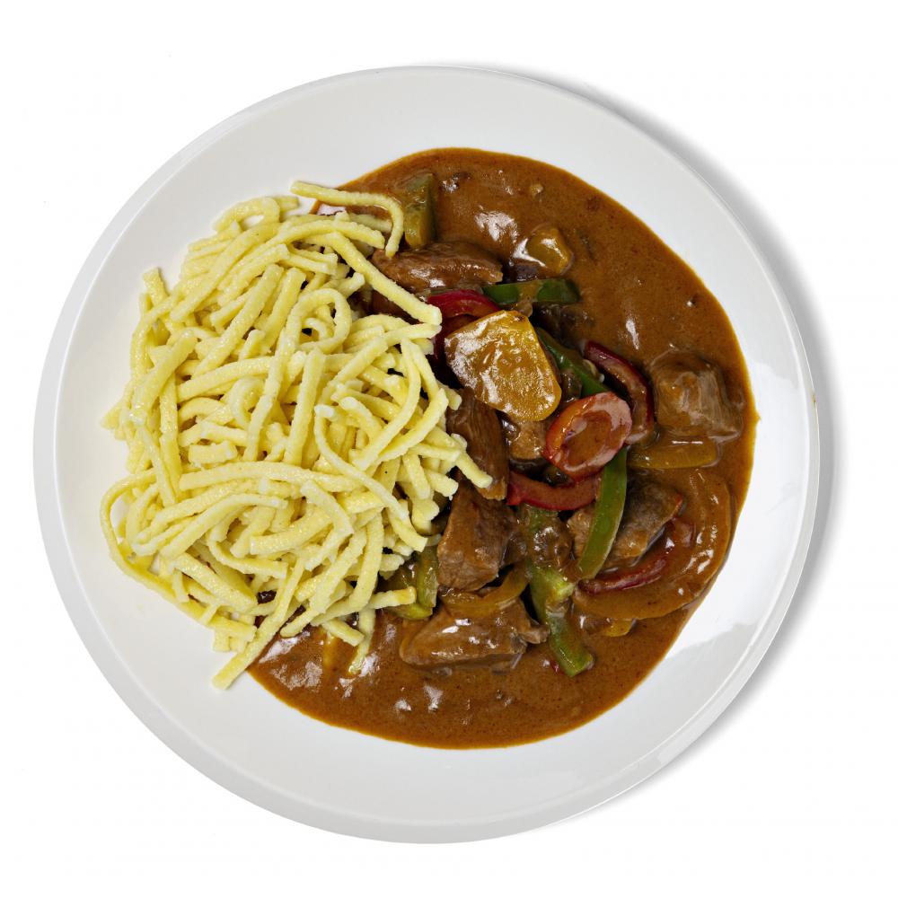 Produktabbildung keine Marke Schweinegulasch