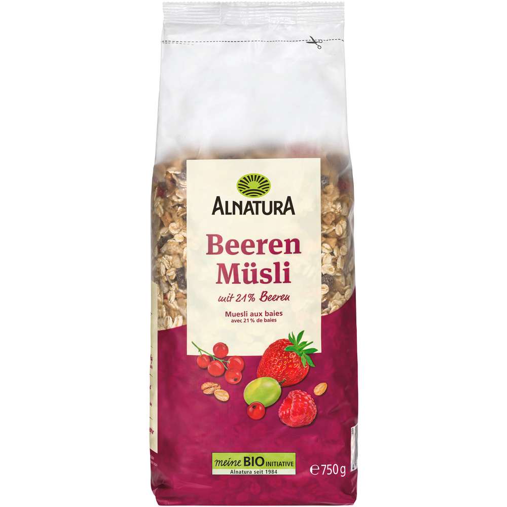 Produktabbildung Alnatura Bio Beeren Müsli
