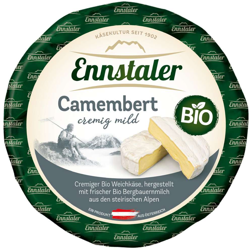 Produktabbildung Ennstaler Bio Camembert