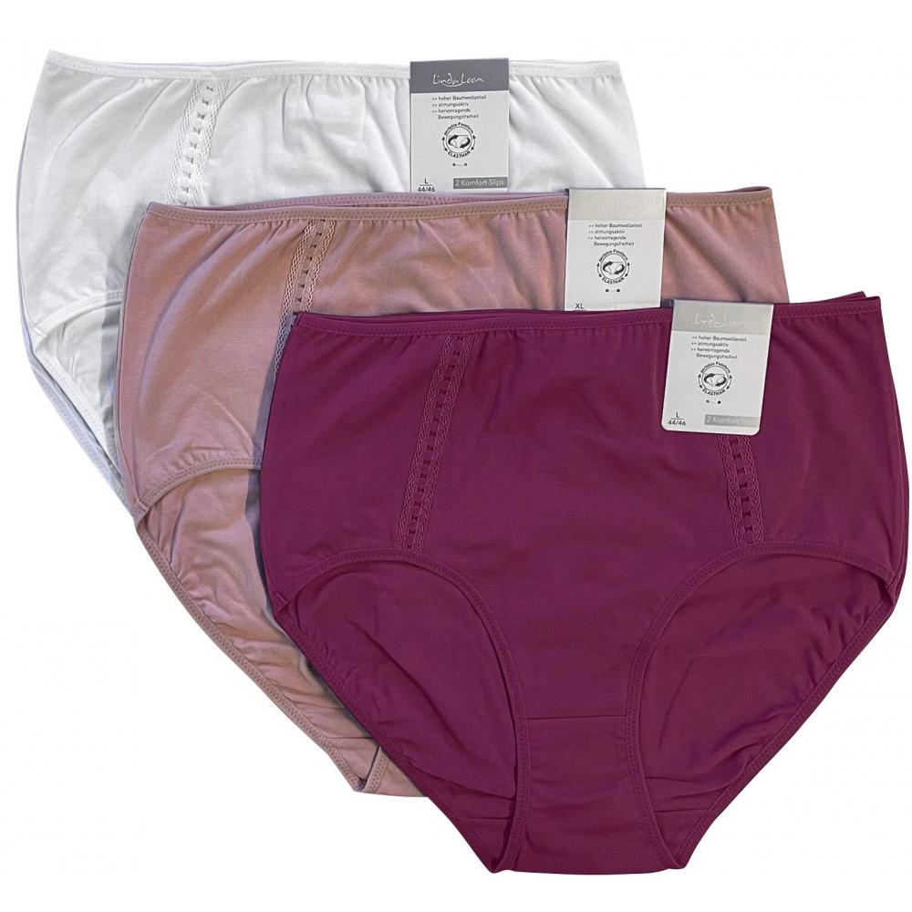 Produktabbildung keine Marke Damen-Slips, je 2er-Pack