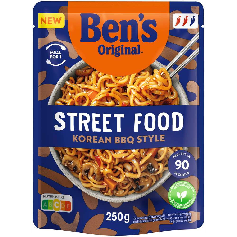 Produktabbildung BEN'S ORIGINAL Street Food Korean BBQ Style