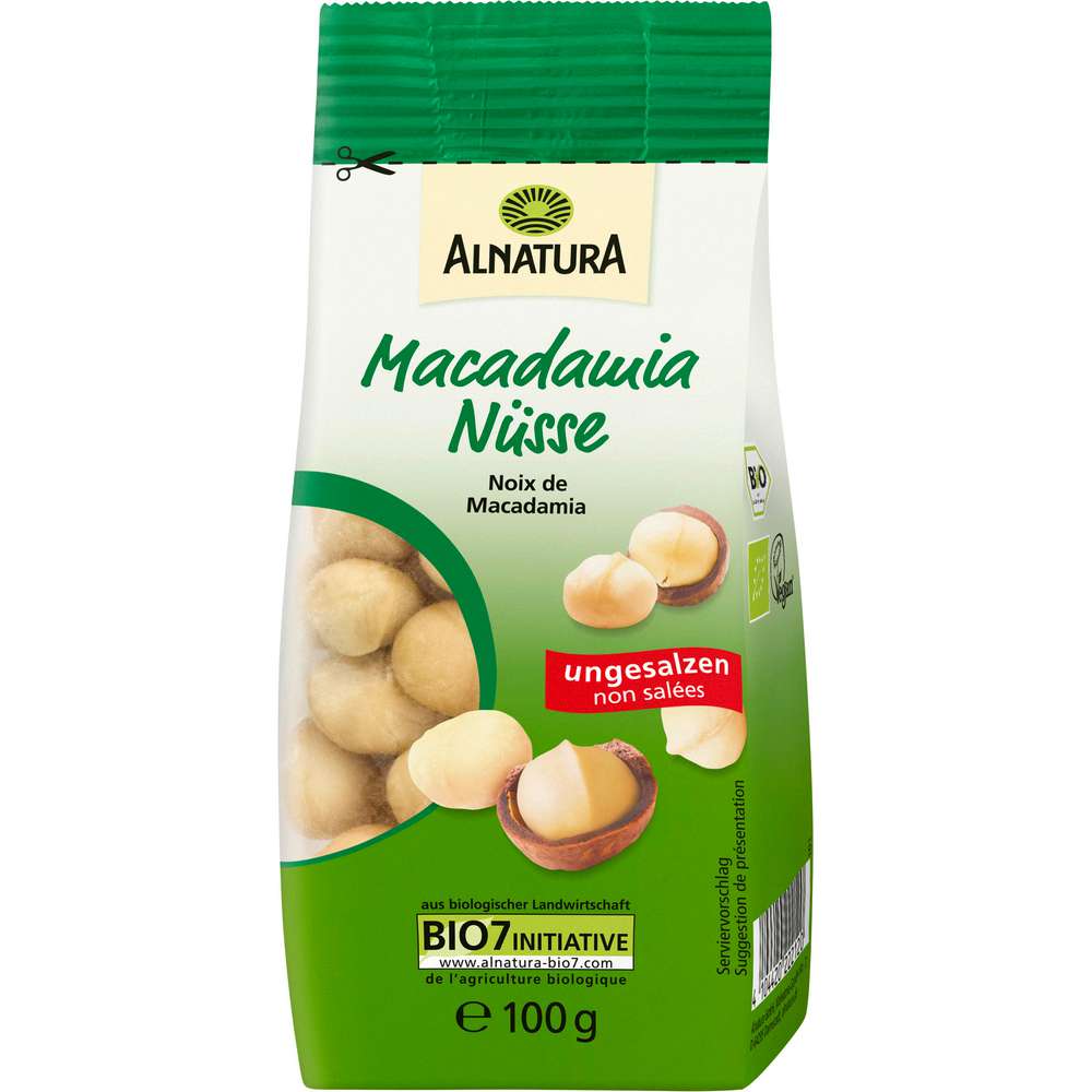 Produktabbildung Alnatura Bio Macadamianüsse