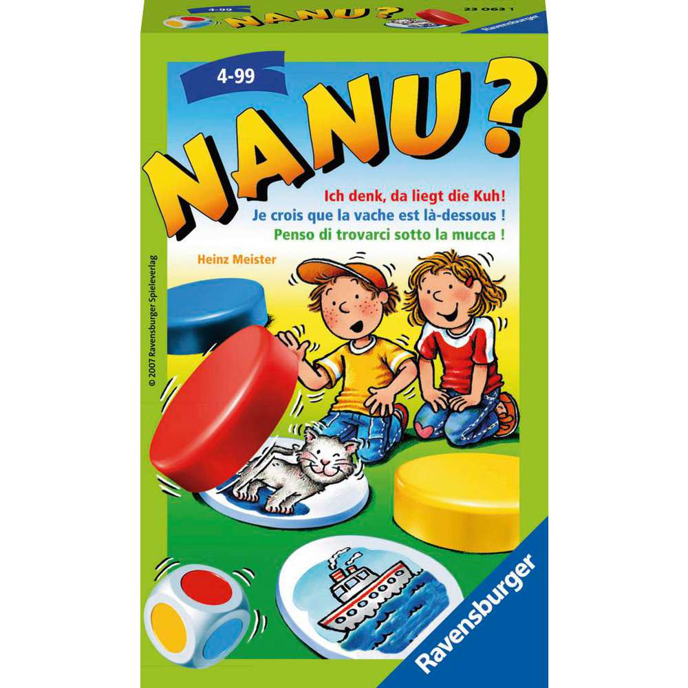 Produktabbildung Ravensburger Nanu?, Mitbringspiel