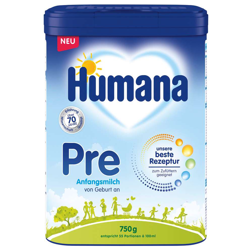 Produktabbildung Humana Anfangsmilch Pre