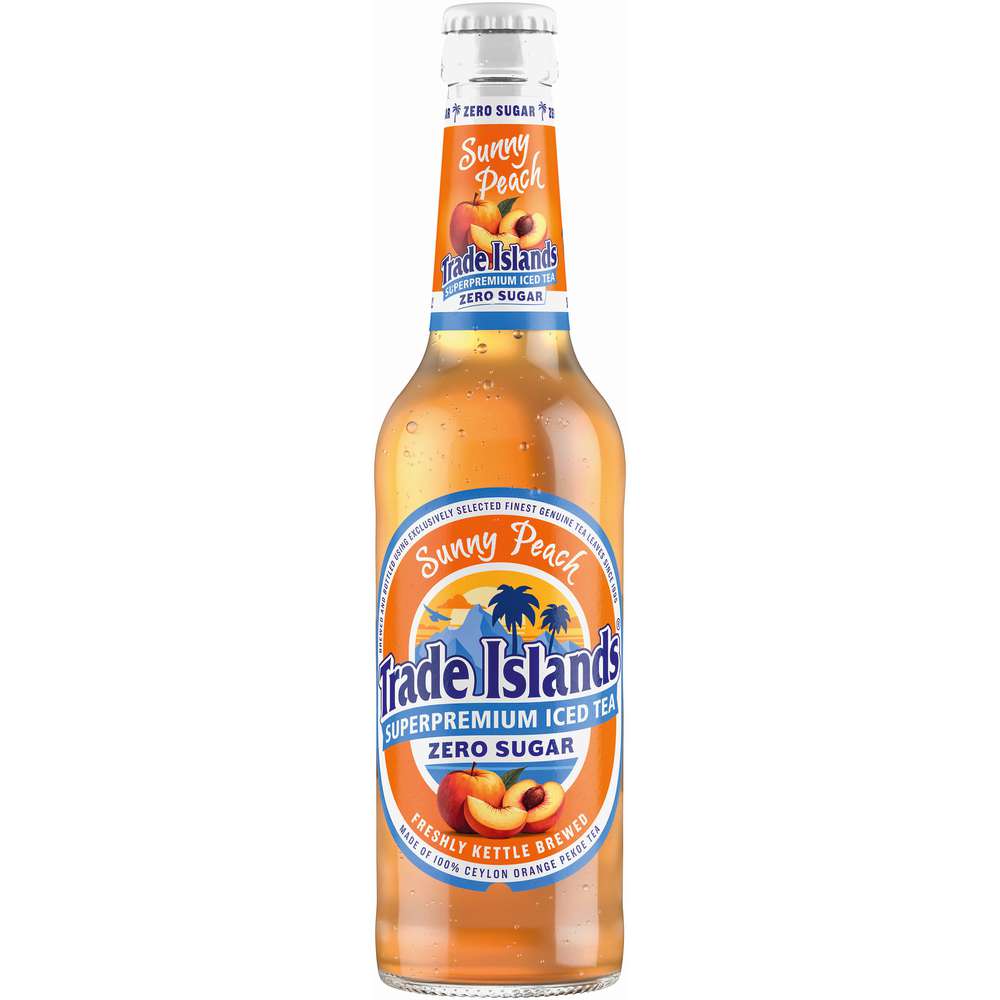 Produktabbildung Trade Islands Eistee, Peach zero