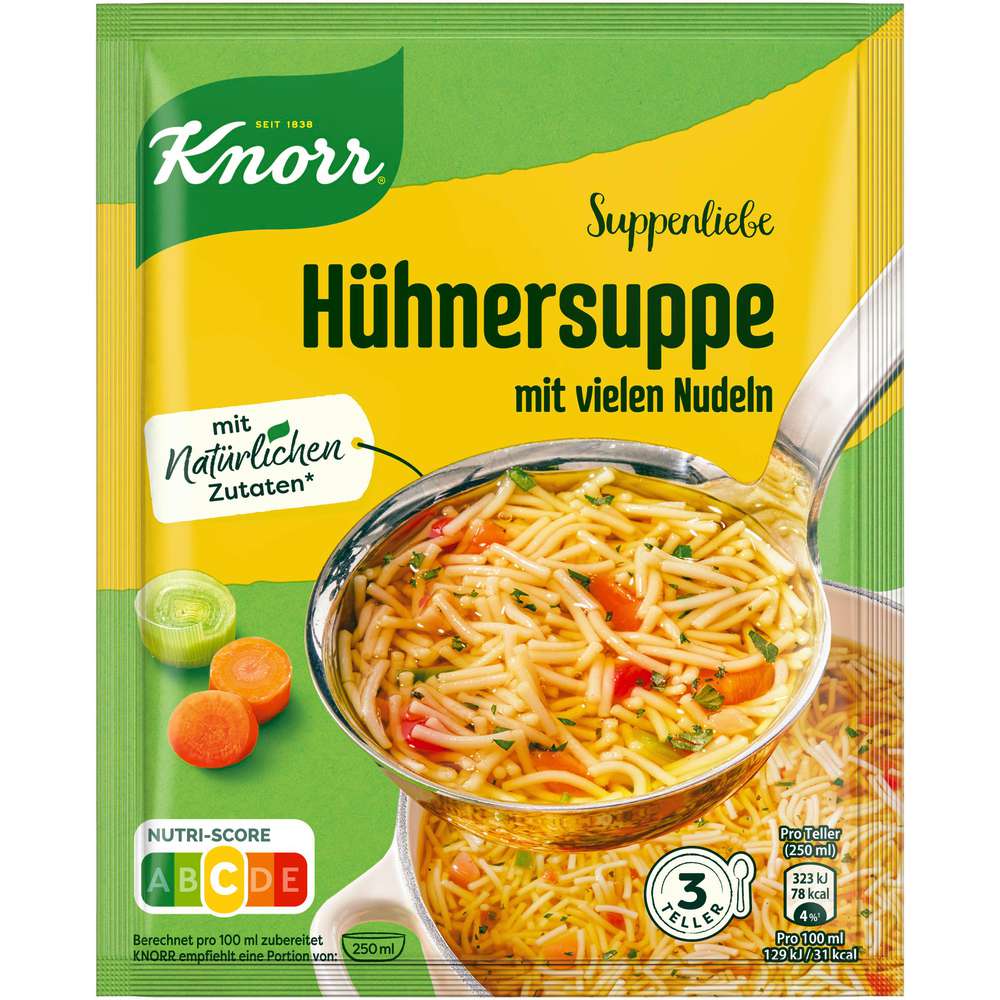 Produktabbildung Knorr Suppenliebe Hühner Suppe