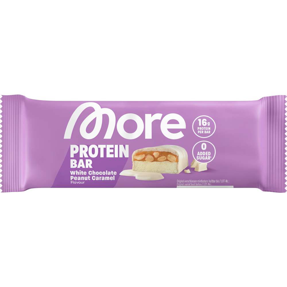 Produktabbildung More Nutrition Protein-Soft Bars, White Chocolate/Peanut Caramel