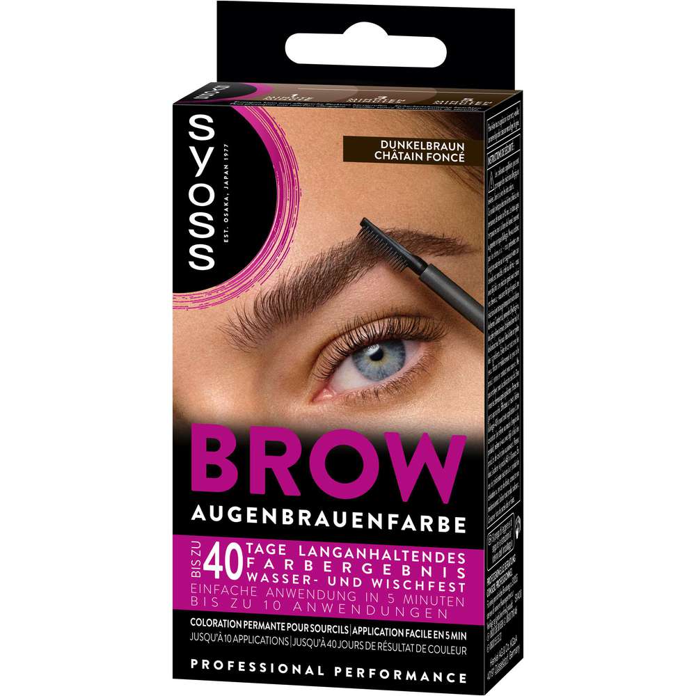 Produktabbildung Syoss Augenbrauen Kit, Dunkelbraun 4-1