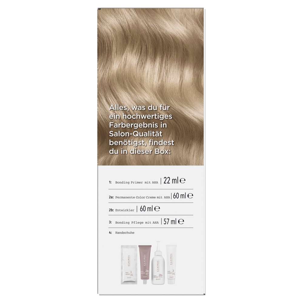 Produktabbildung Clairol Haarfarbe Colorstrong ohne Ammoniak, 9/1 Helles Aschblond