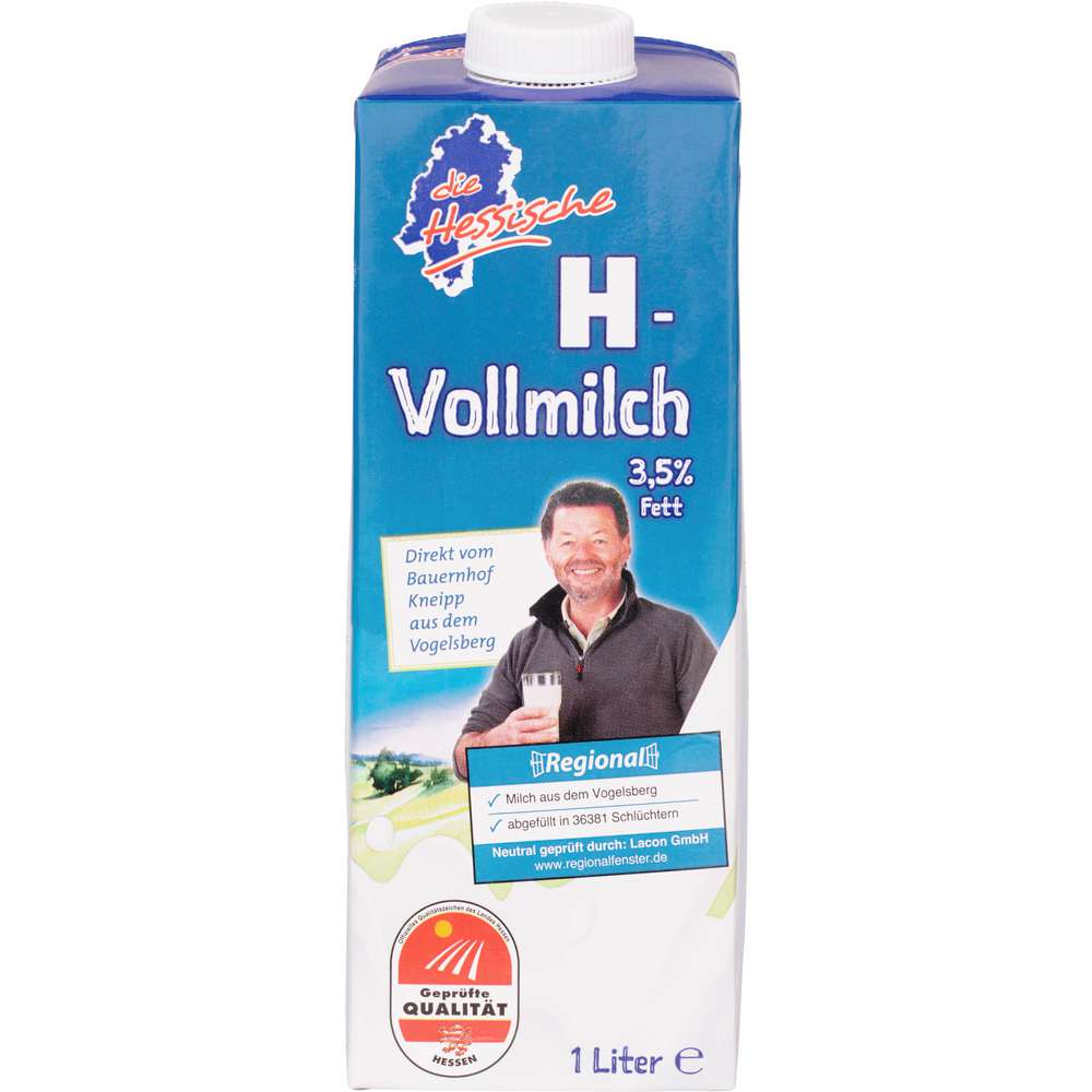 Produktabbildung Immergut Hessische H-Milch 3,5% Fett