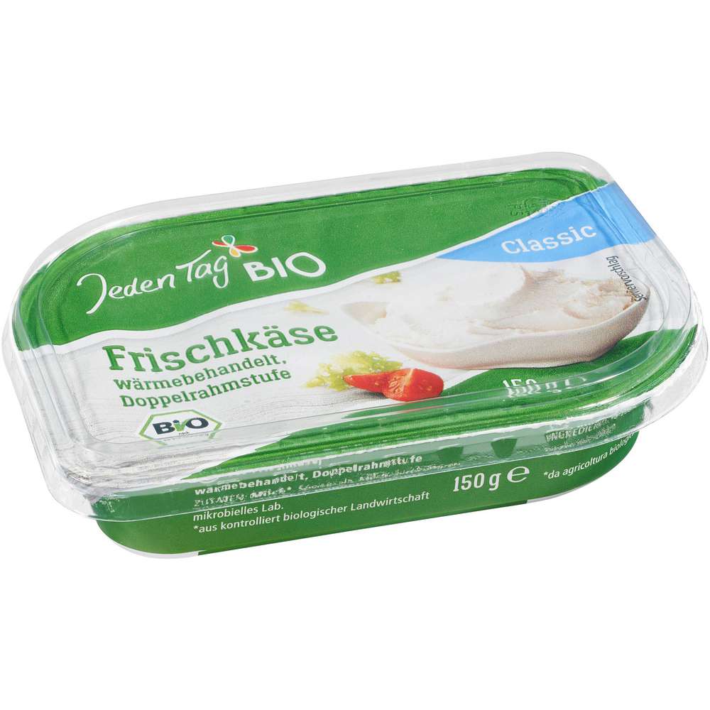 Produktabbildung Jeden Tag Bio Frischkäse, Classic