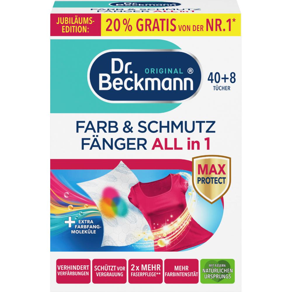 Produktabbildung keine Marke Dr. Beckmann Farb- und Schmutzfänger Tücher, 40 + 8 Tücher