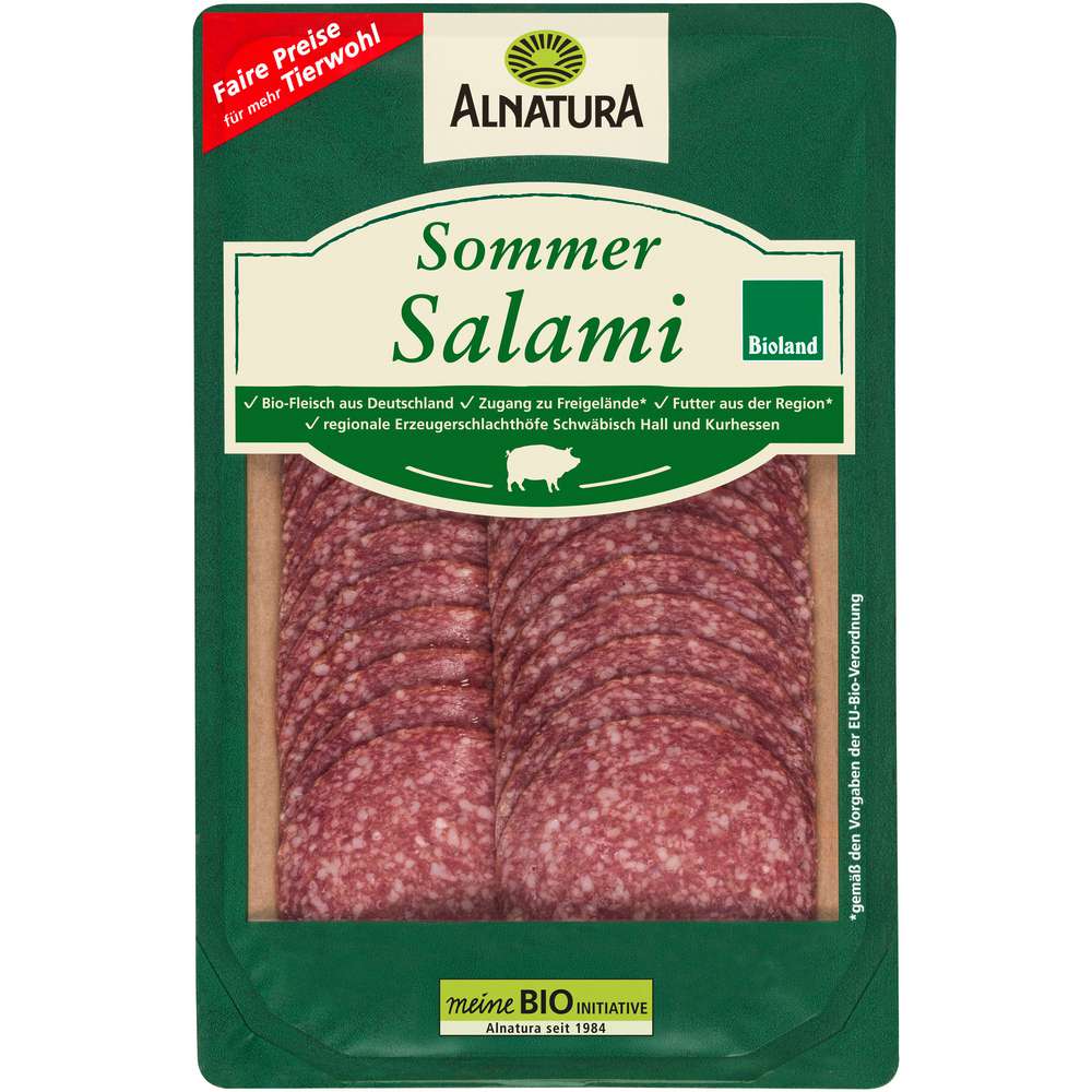 Produktabbildung Alnatura Bio Sommersalami