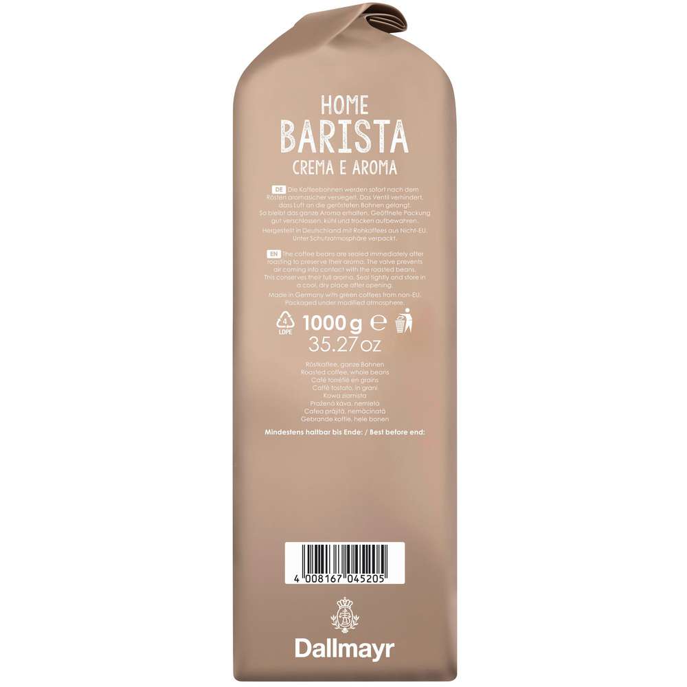 Produktabbildung Dallmayr Home Barista Bohnenkaffee