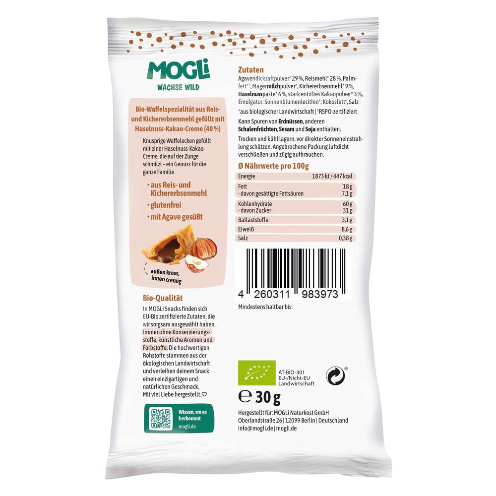 Produktabbildung MOGLi Nuss-Creme-Ecken