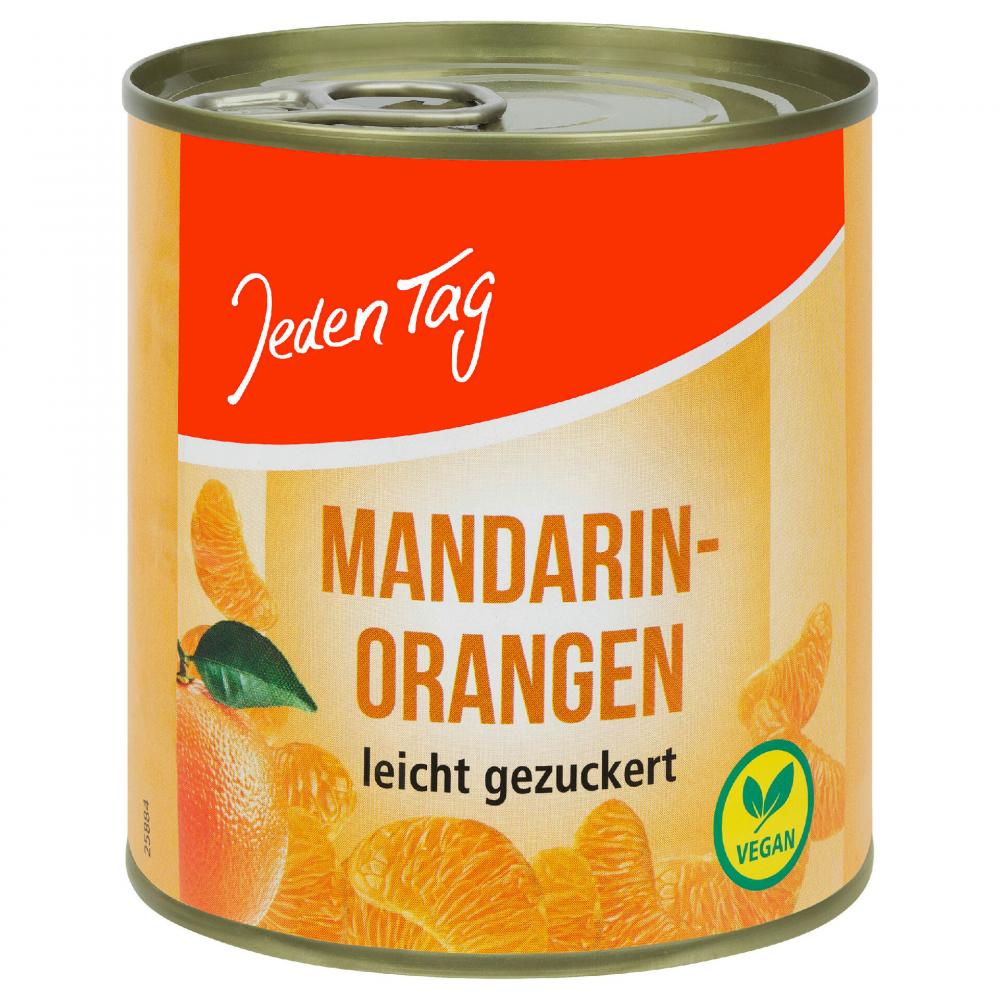 Produktabbildung keine Marke Jeden Tag Mandarin-Orangen, 314 ml