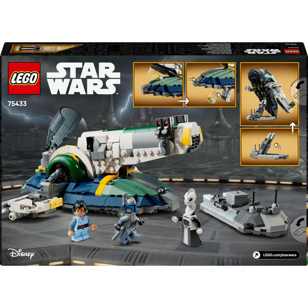 Produktabbildung Lego LEGO Star Wars: Angriff der Klonkrieger Jango Fetts Sternenschiff 75433