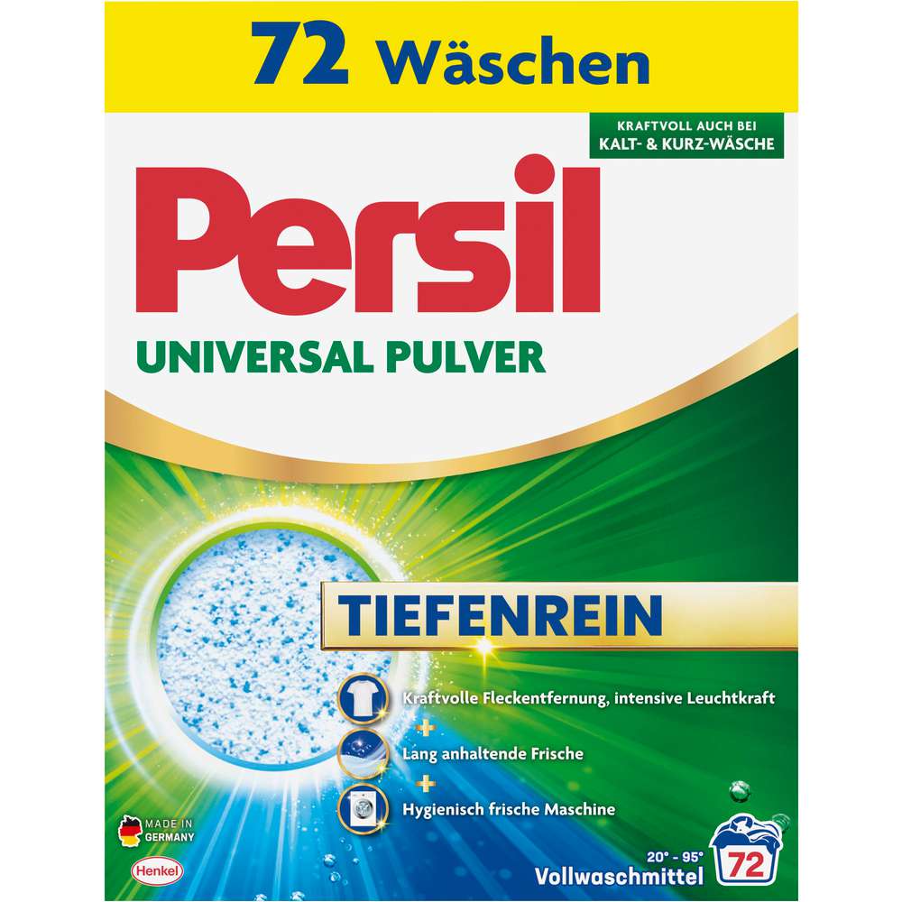 Produktabbildung Persil Universal-Waschmittel, Pulver, Tiefenrein