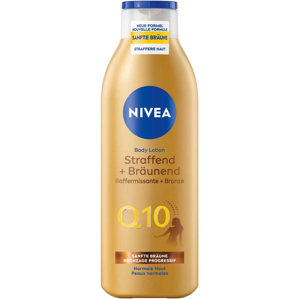 Produktabbildung Nivea Bodylotion Straffend+Bräunend Q10