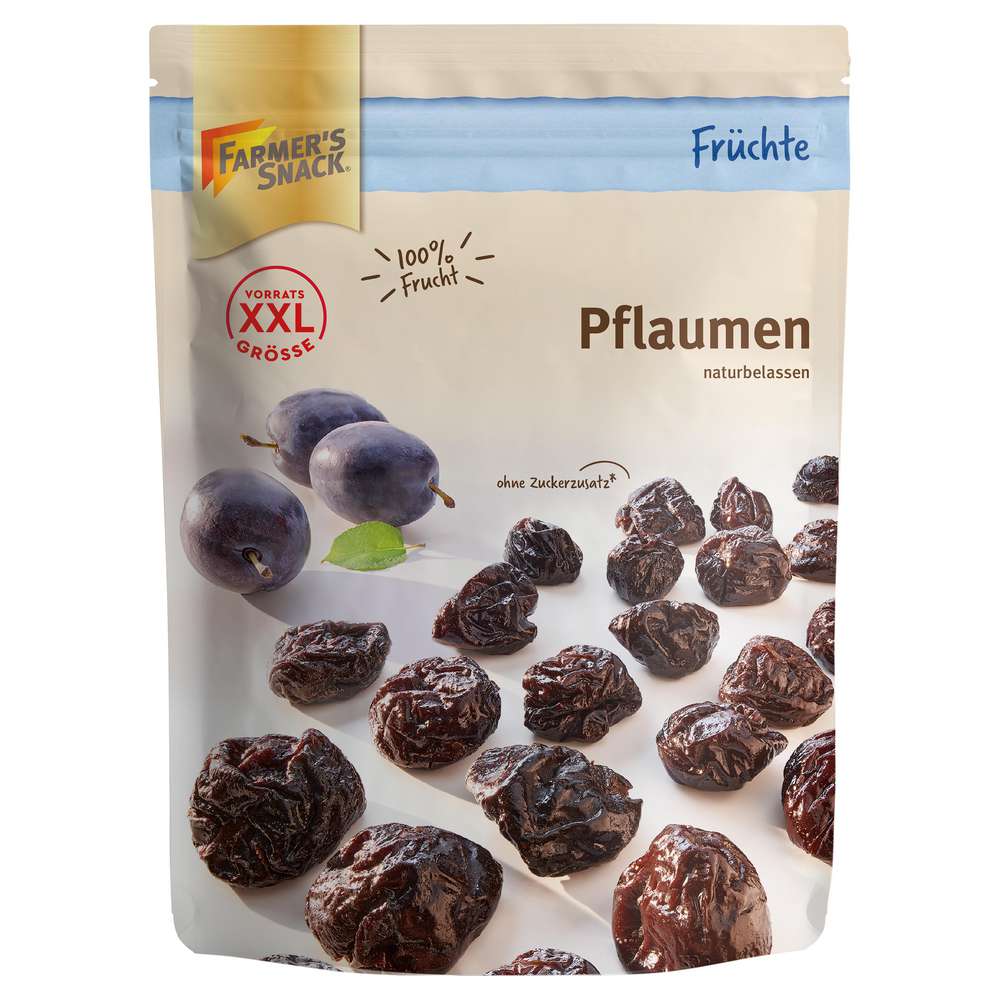 Produktabbildung Farmer's Snack Pflaumen, naturbelassen