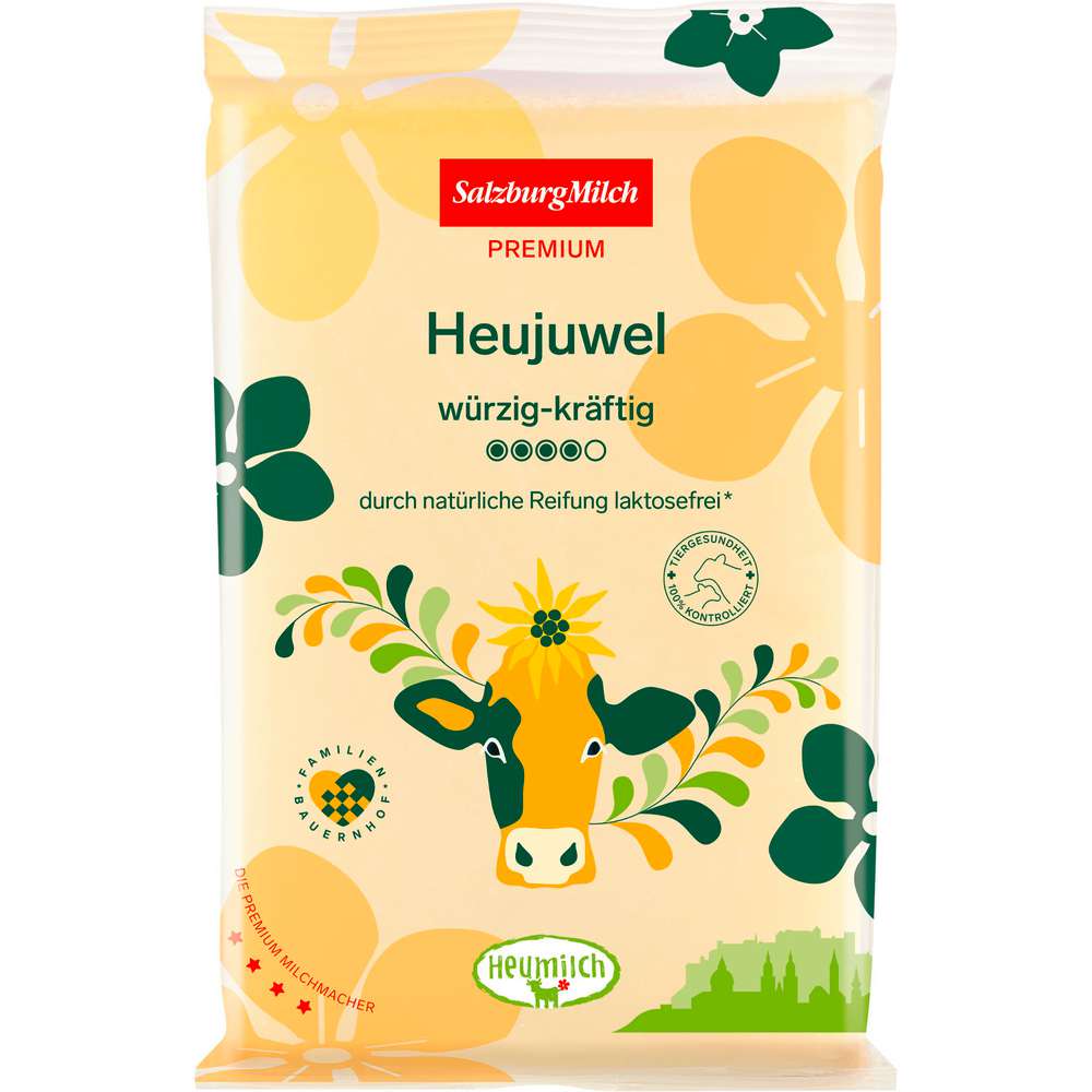 Produktabbildung Salzburgmilch Premium Heujuwel, würzig-kräftig