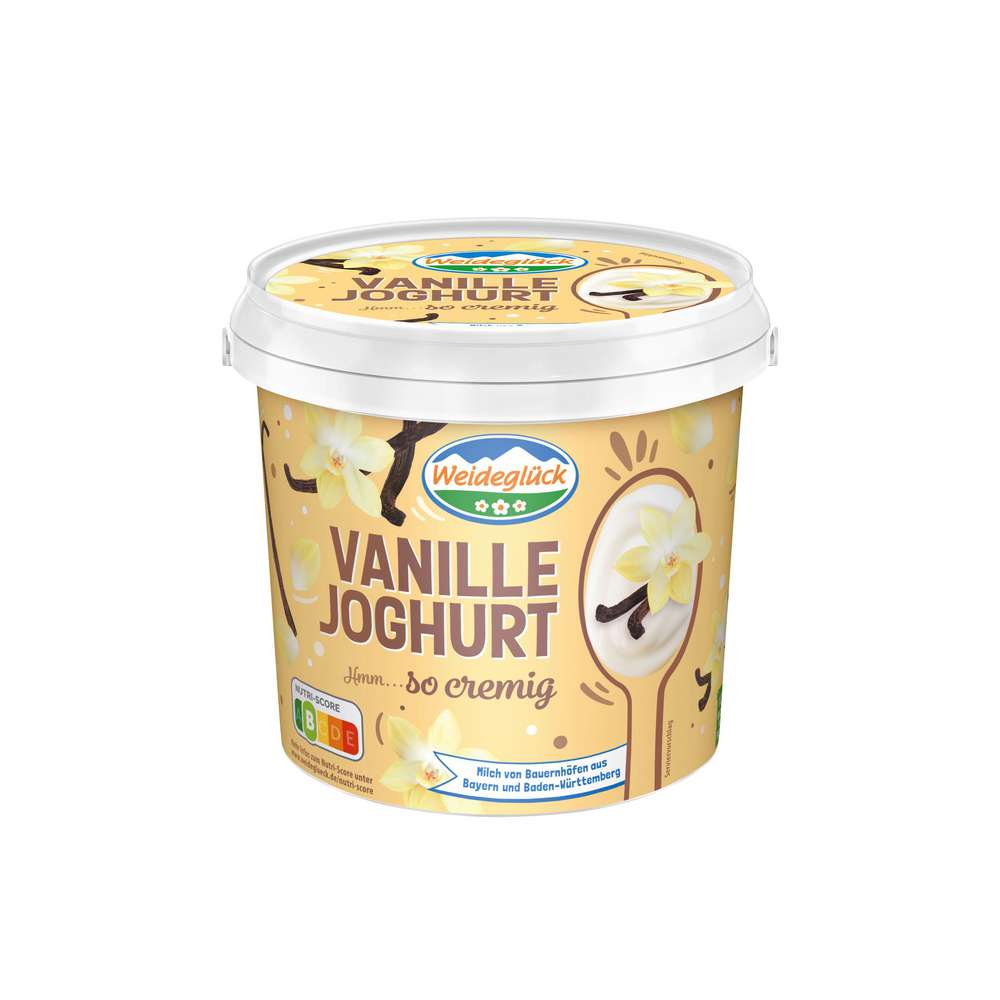 Produktabbildung Milchwerke Schwaben Fruchtjoghurt, Vanille