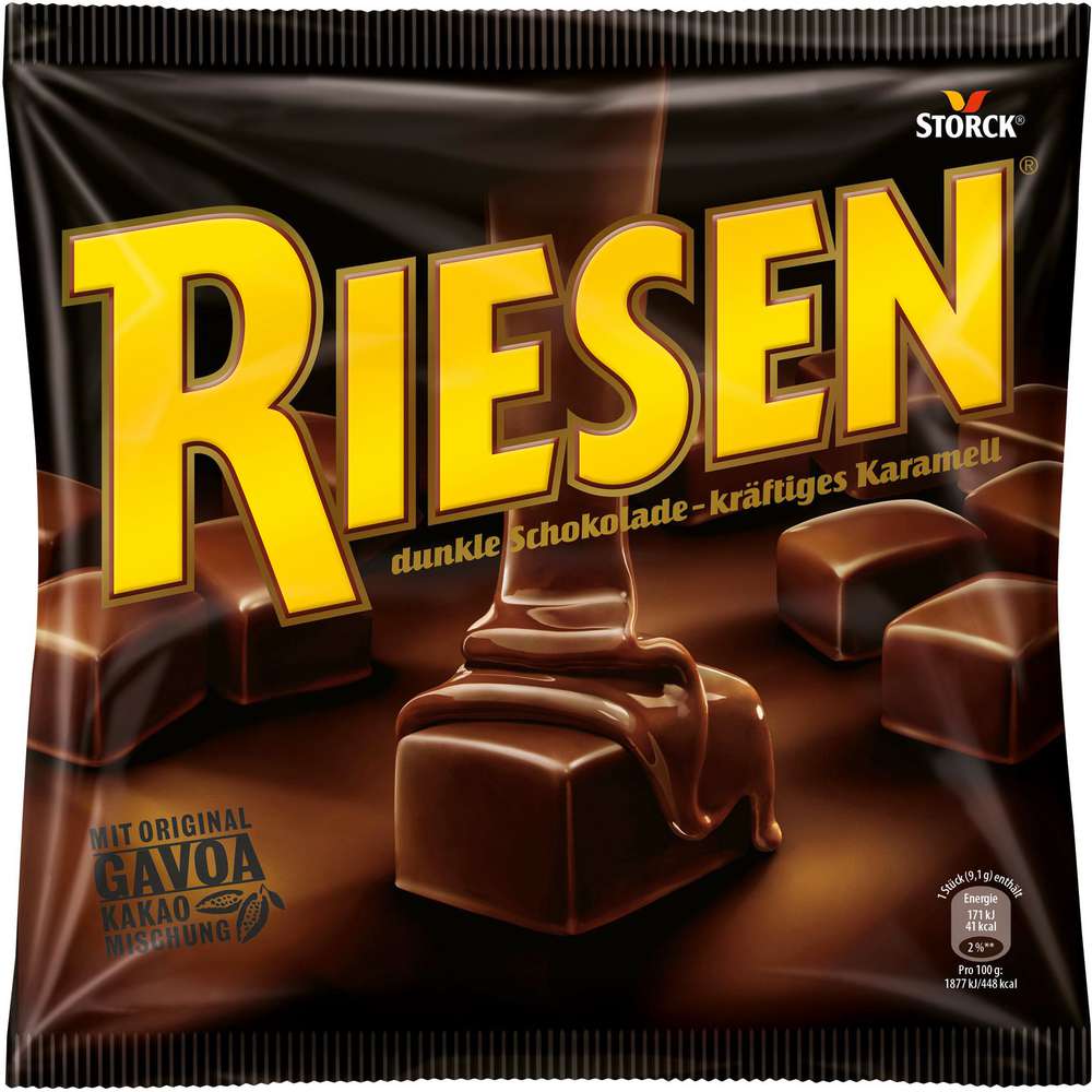 Produktabbildung Riesen Schoko-Karamellbonbons