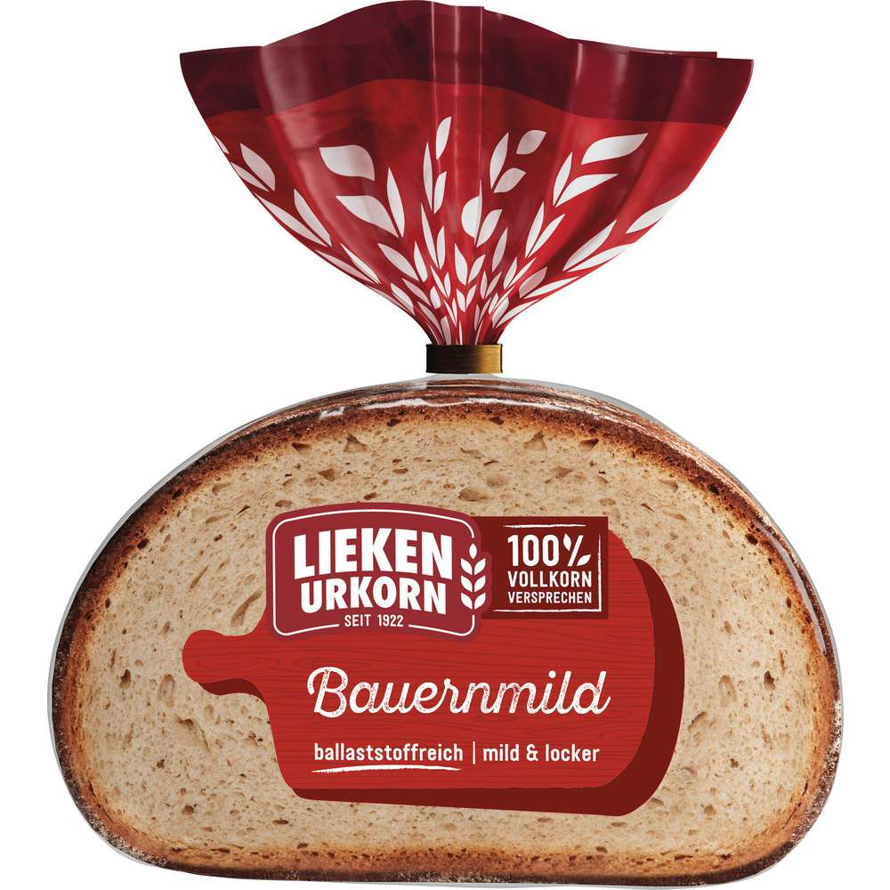 Produktabbildung Lieken Urkorn Weizen Mischbrot Bauernmild
