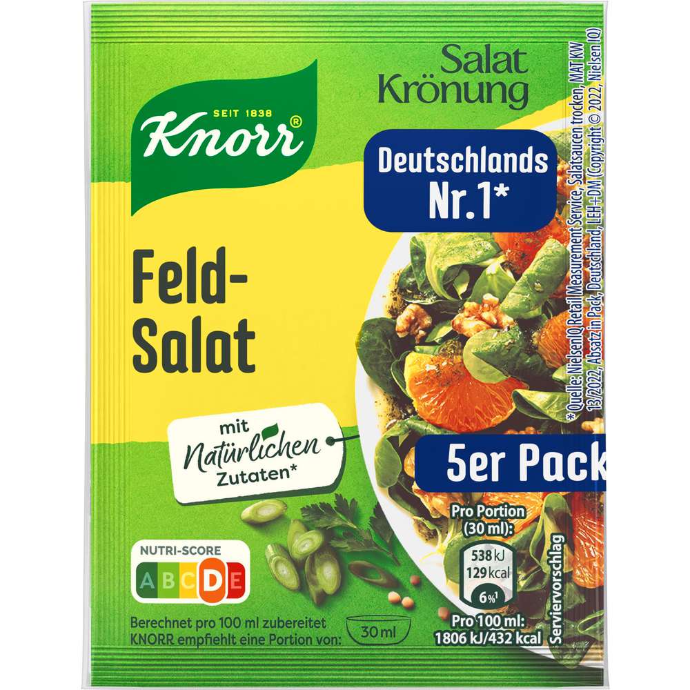 Produktabbildung Knorr Salat Krönung, Feldsalat