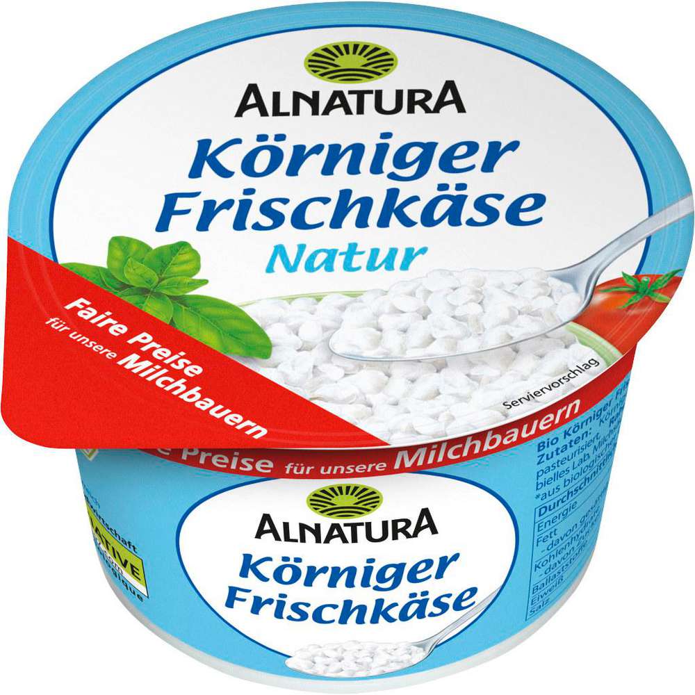 Produktabbildung Alnatura Bio-Körniger Frischkäse, Original
