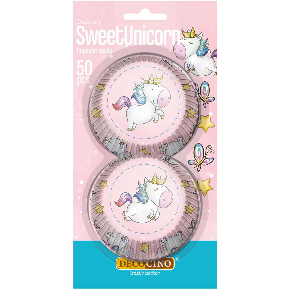 Produktabbildung Decocino Muffinförmchen Sweet Unicorn