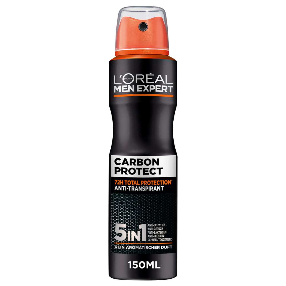 Produktabbildung L'Oréal Paris Deospray Men Expert, Carbon Protect