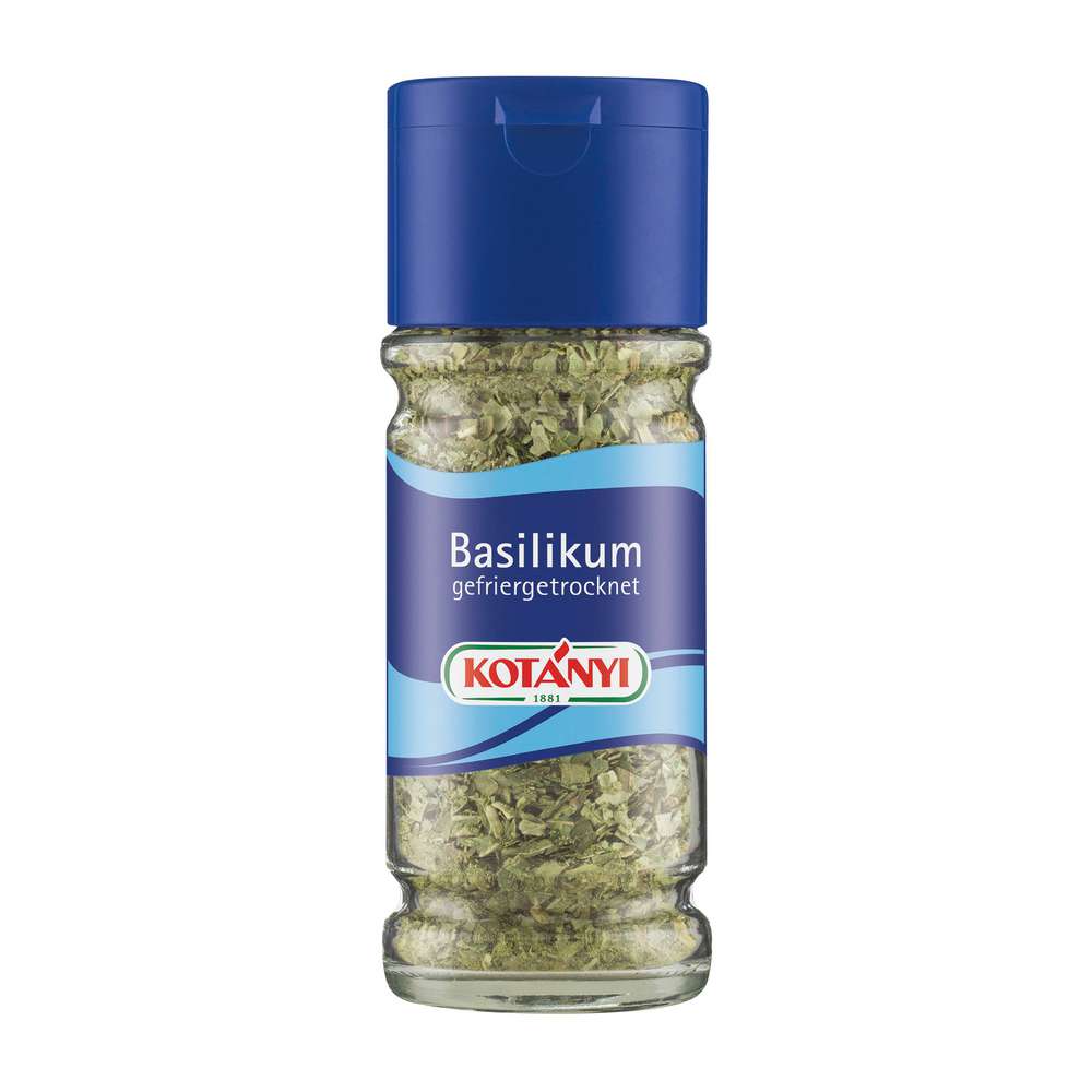 Produktabbildung Kotányi Basilikum, gefriergetrocknet