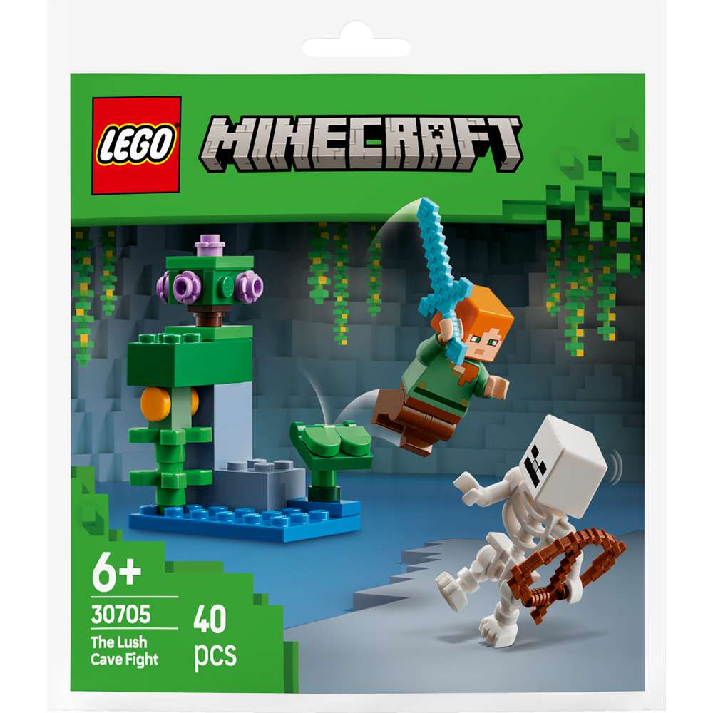 Produktabbildung Lego LEGO Minecraft Showdown in der Üppigen Höhle 30705