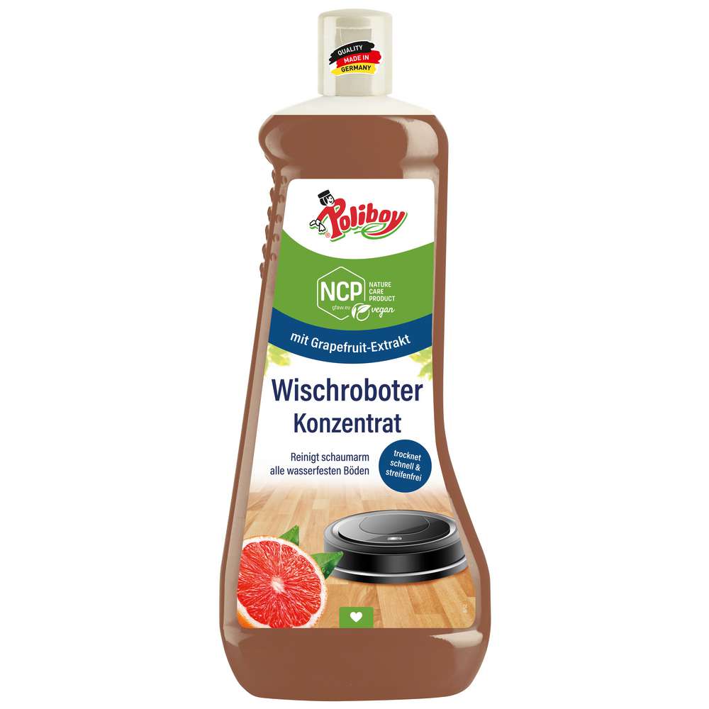 Produktabbildung Poliboy Bio Wischroboter Konzentrat, Grapefruit