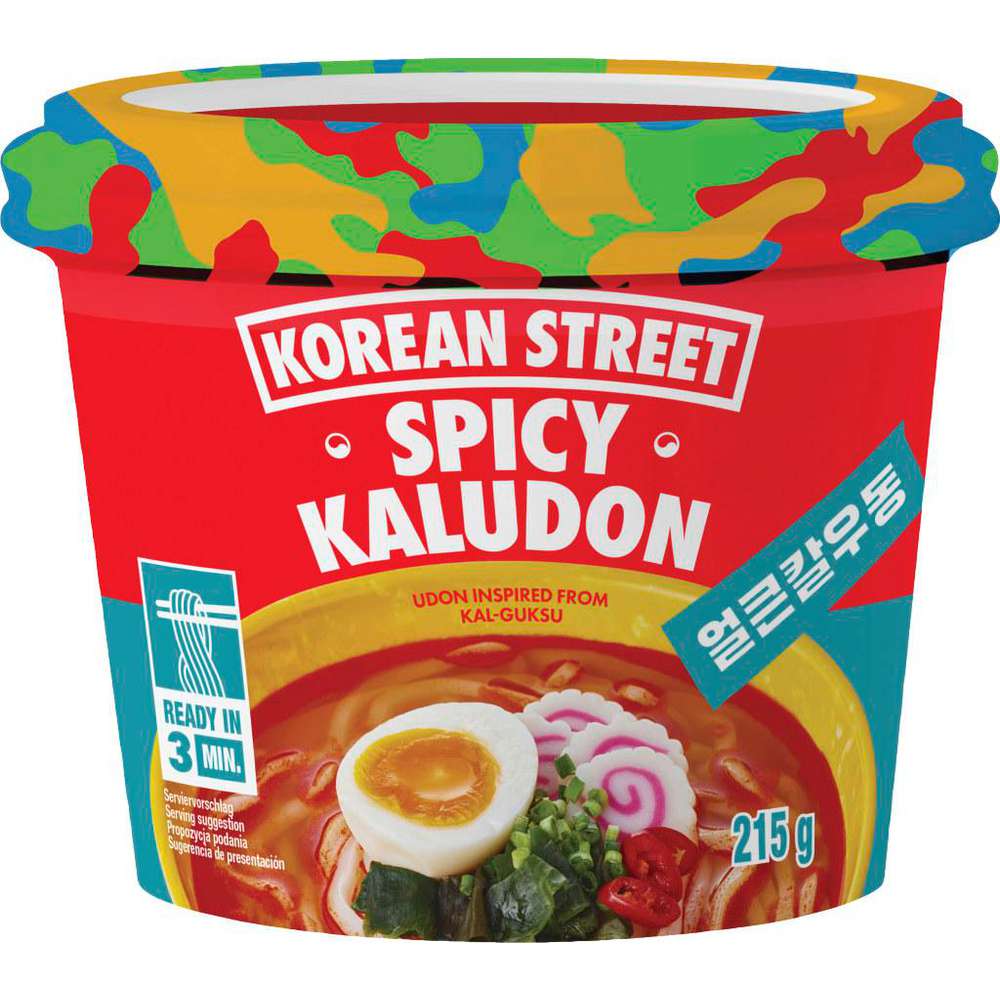 Produktabbildung Korean Street Instant-Cup Nudeln, Spicy Kaludon