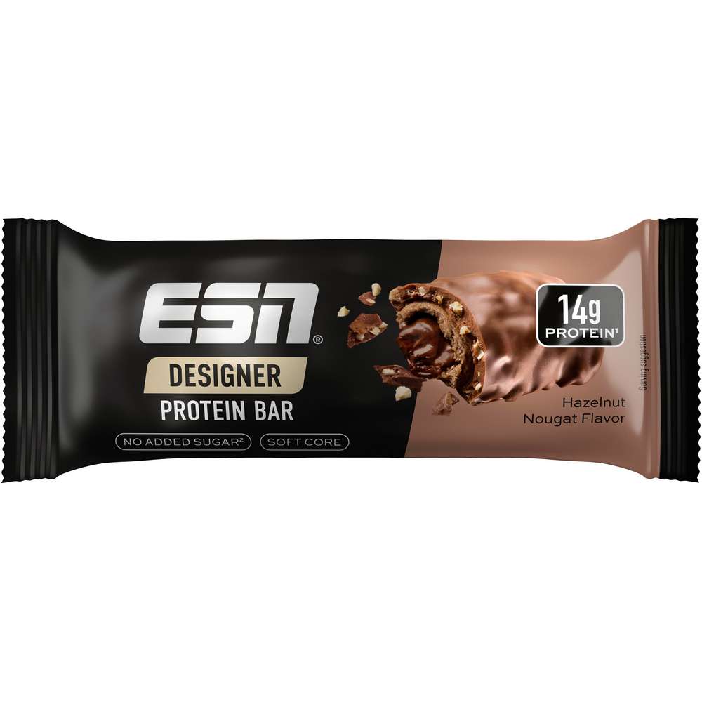 Produktabbildung ESN Proteinriegel, Haselnuss-Nougat