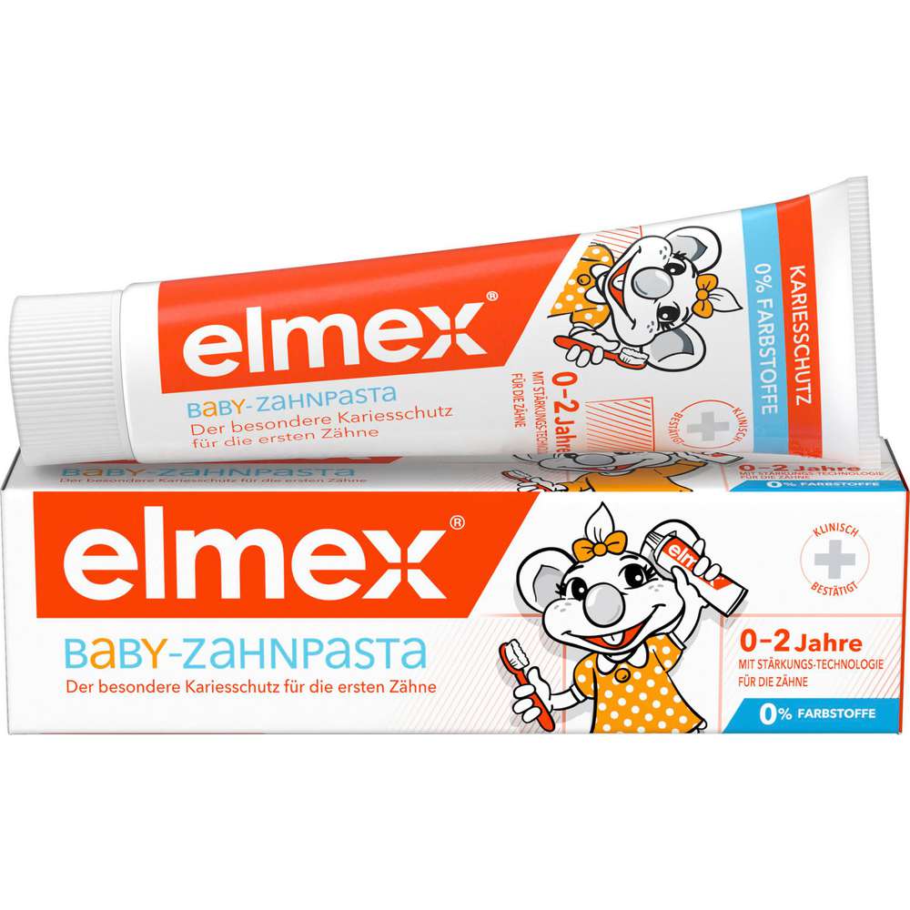 Produktabbildung elmex Baby-Zahnpasta, 0-2 Jahre