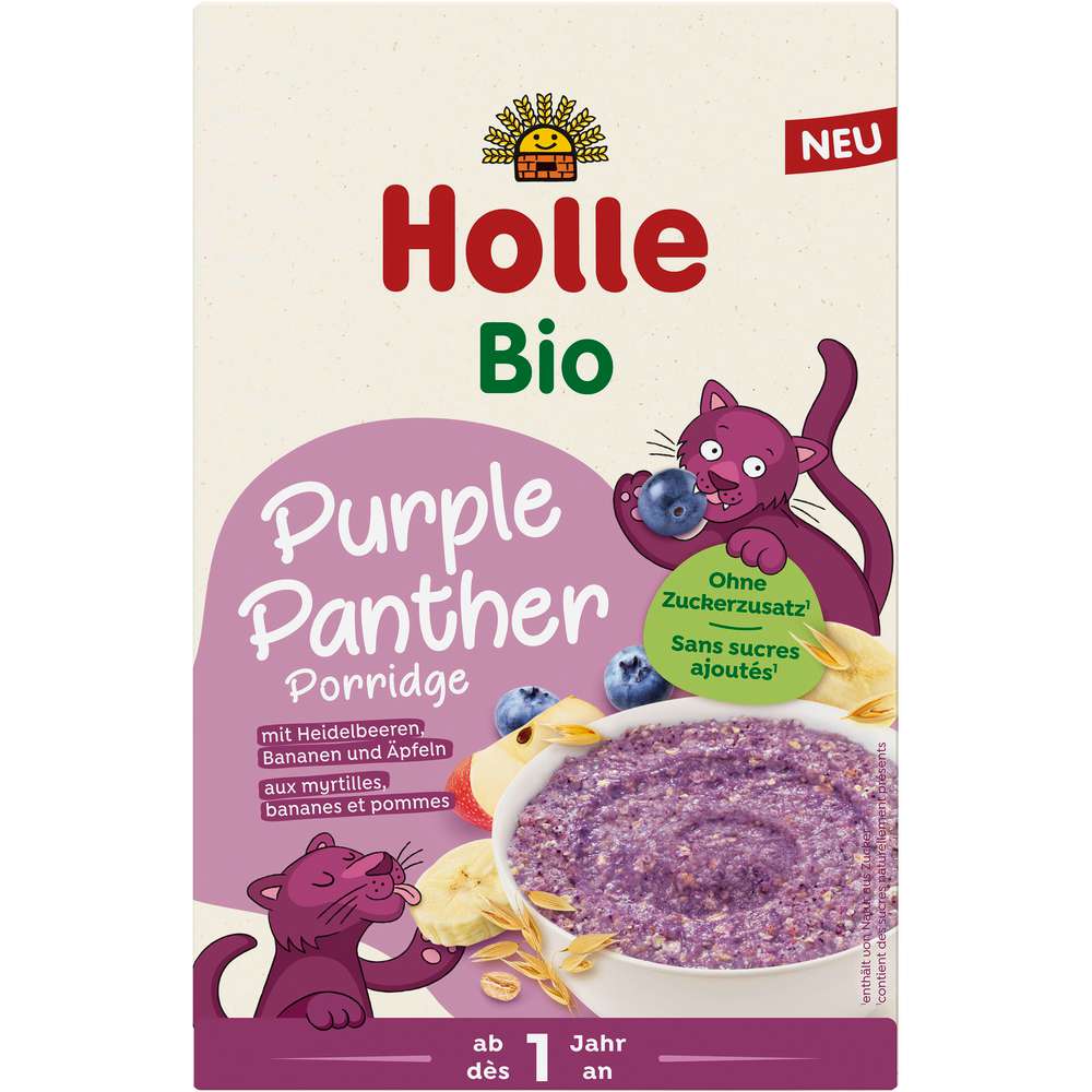 Produktabbildung Holle Bio-Porridge Purple Panther 