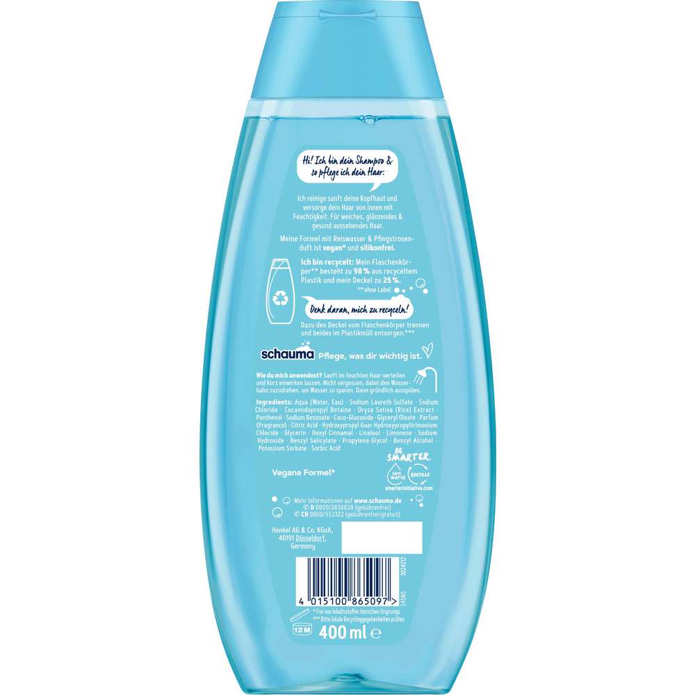 Produktabbildung Schauma Shampoo, Feuchtigkeit & Glanz