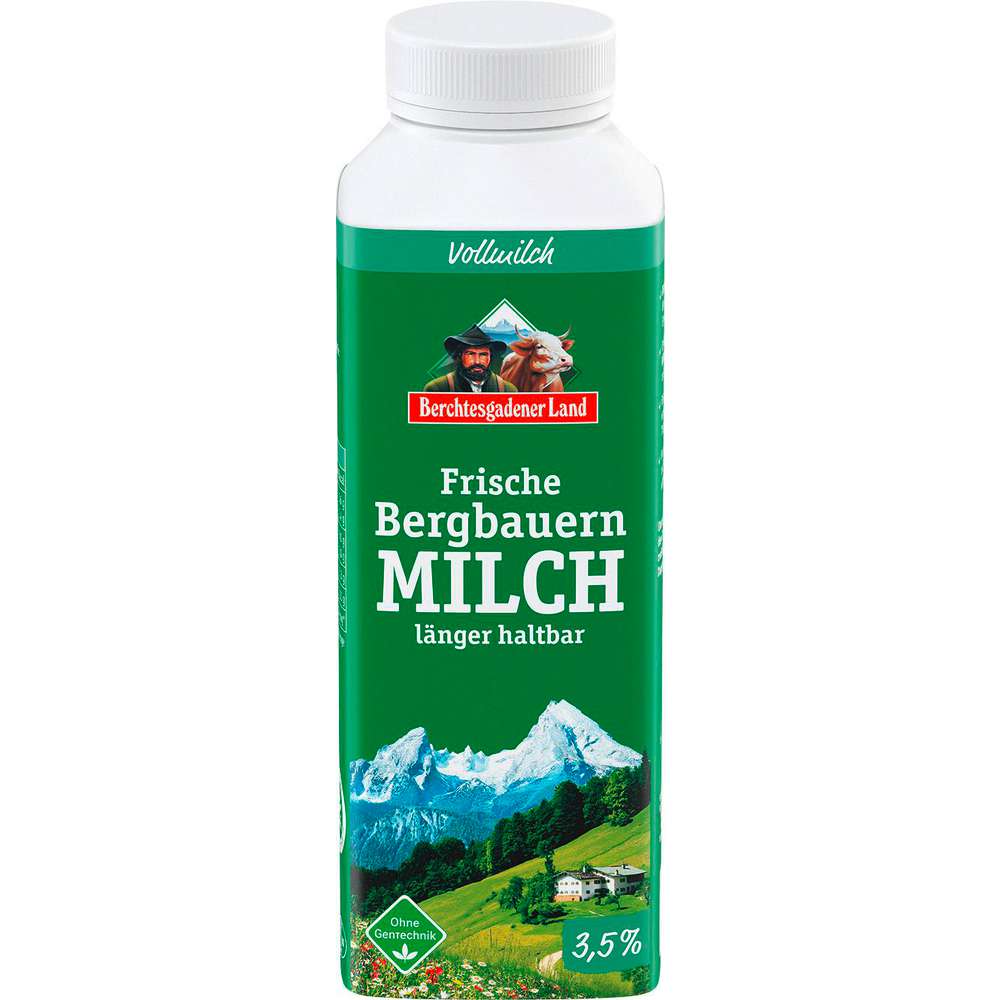 Produktabbildung Berchtesgadener Land Frische Bergbauern-Milch 3,5%, länger haltbar