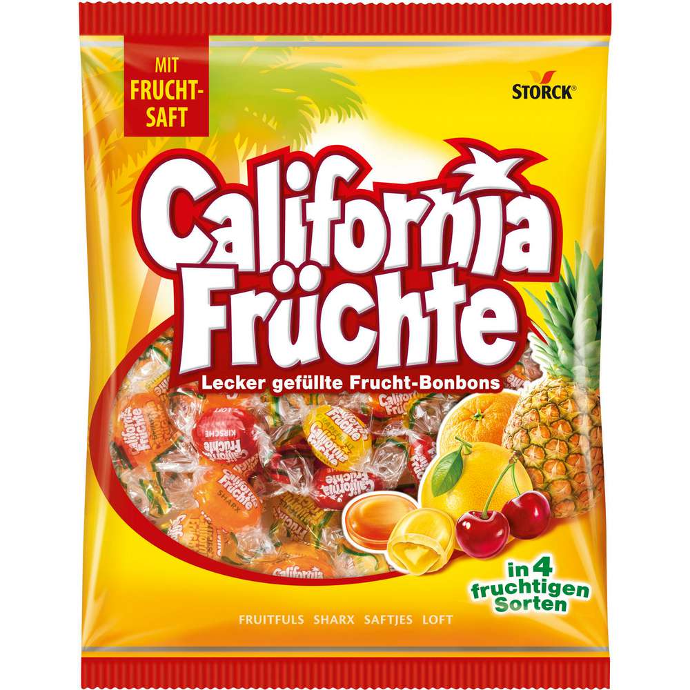 Produktabbildung Storck Fruchtbonbons California Früchte