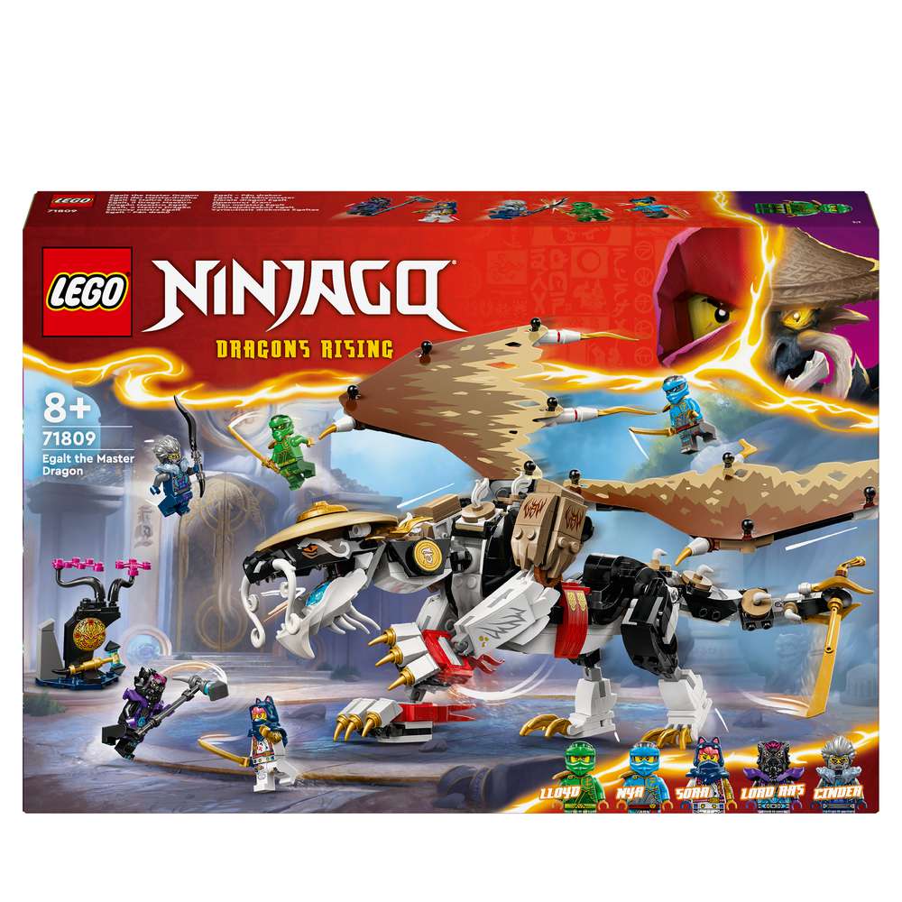 Produktabbildung Lego LEGO NINJAGO 71809 Egalt der Meisterdrache, Ninja-Set mit Drachen-Spielzeug