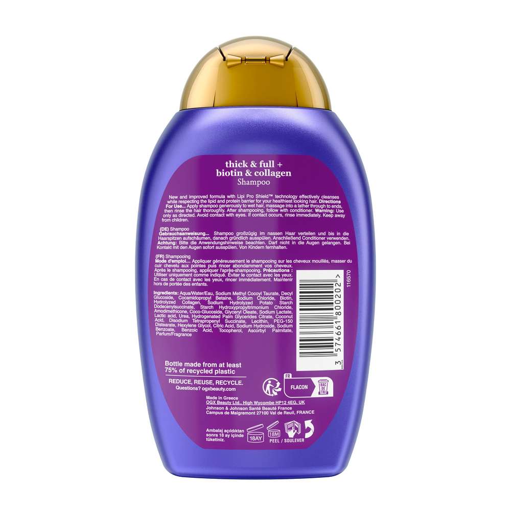 Produktabbildung OGX Shampoo Biotin & Collagen