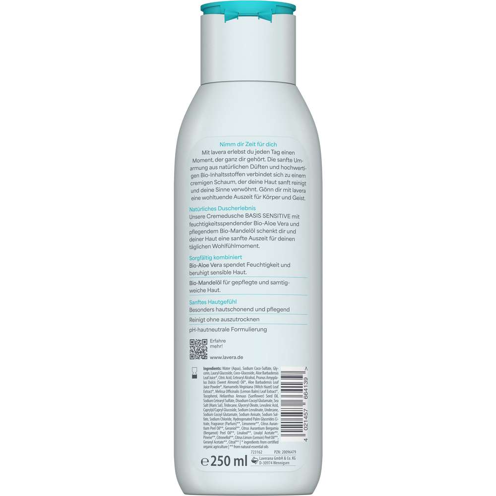 Produktabbildung lavera Duschgel, Basis Sensitiv