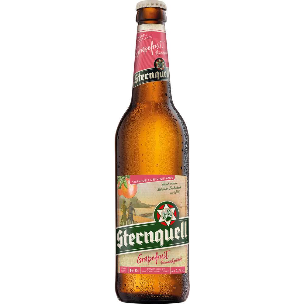 Produktabbildung Sternquell Biermischgetränk, Grapefruit