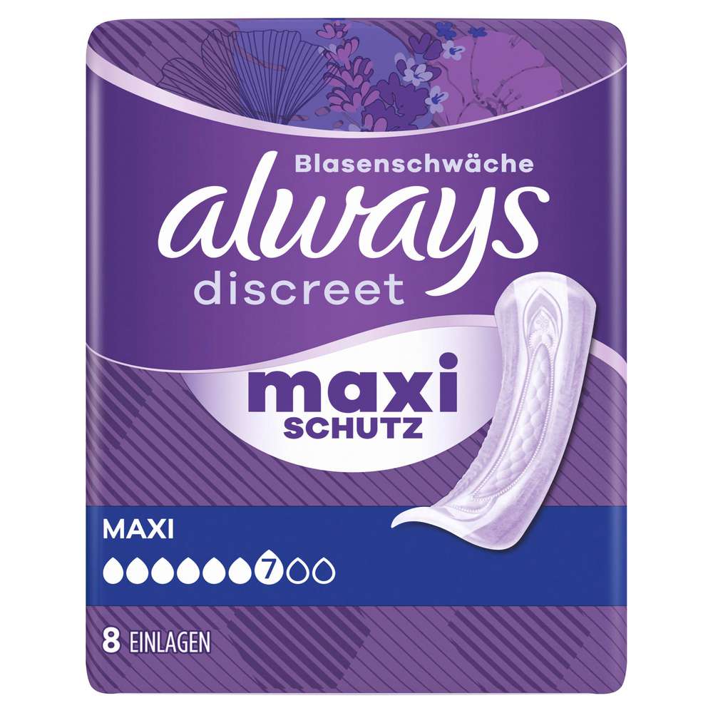 Produktabbildung Always Discreet Inkontinenzeinlagen Extra sicher, UltimateTag