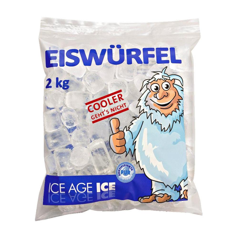 Produktabbildung keine Marke Ice Age  Eiswürfel, 2 kg