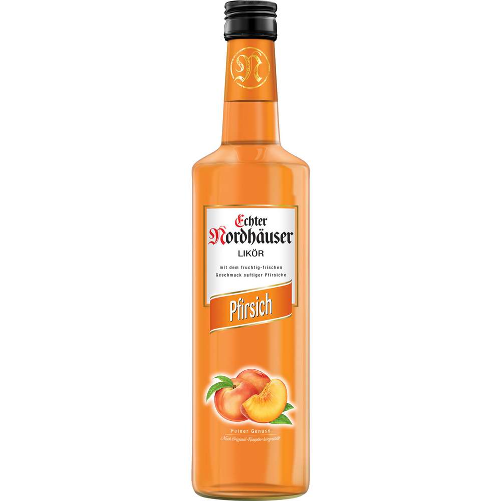 Produktabbildung Nordhaeuser Likör Pfirsich 